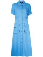 Rochas Onachom Shirt Dress - Blue