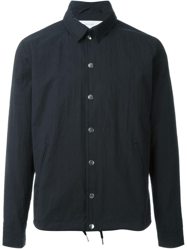Soulland 'blak' Jacket, Men's, Size: Large, Black, Cotton/nylon