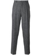 E. Tautz Pleated Tailored Trousers - Grey