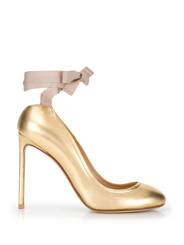Francesco Russo Rubans Pumps - Gold