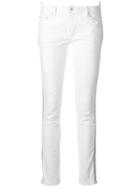 Off-white Diag Strap Skinny Jeans