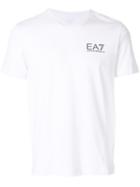 Ea7 Emporio Armani Logo Detail T-shirt - White