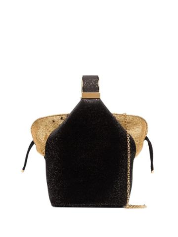 Bienen Davis Kit Glittered Bucket Bag - Black