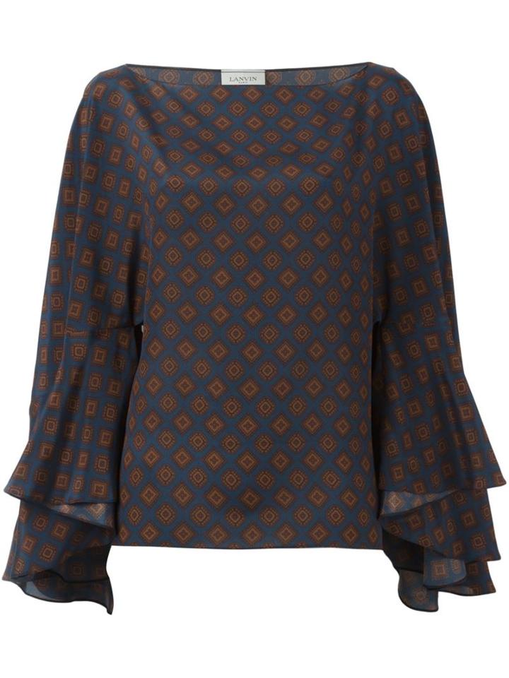 Lanvin Wide Sleeve Blouse