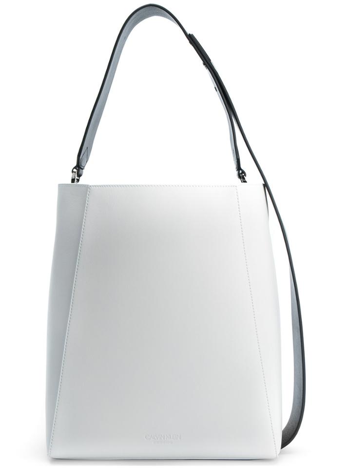 Calvin Klein 205w39nyc Large Bucket Bag - White
