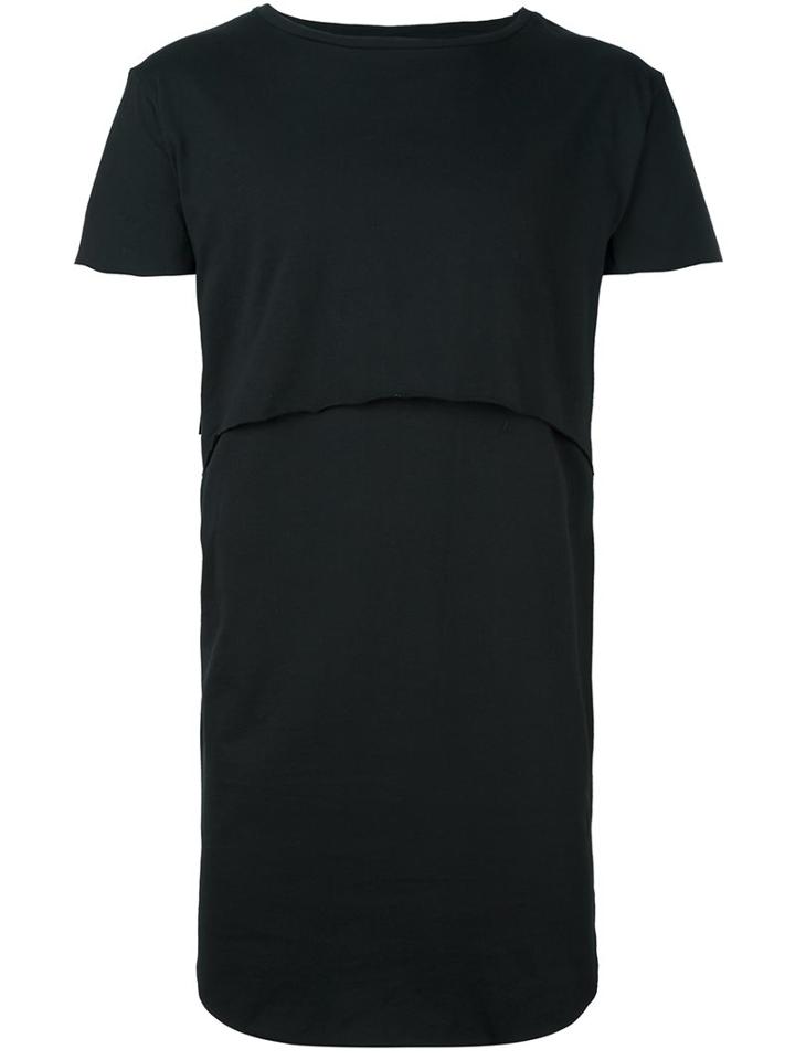 Army Of Me Layered T-shirt, Men's, Size: Small, Black, Cotton