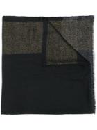 Snobby Sheep Lurex Detail Scarf - Black