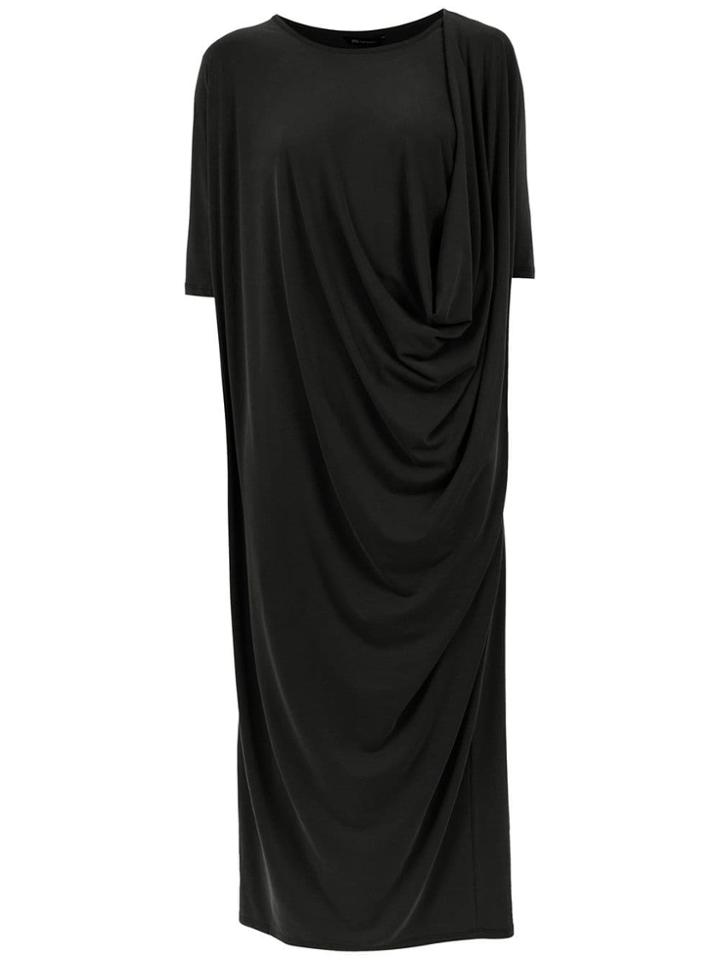 Uma Raquel Davidowicz Draped Real Dress - Black