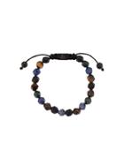 Nialaya Jewelry Contrast Beaded Bracelet - Blue