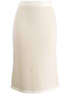 N.peal Slim-fit Pencil Skirt - Neutrals
