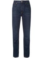 Re/done High-waist Fitted Jeans - Blue