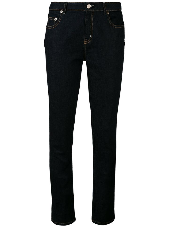 Sonia By Sonia Rykiel - Skinny Jeans - Women - Cotton/polyester/spandex/elastane - 40, Blue, Cotton/polyester/spandex/elastane