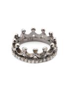 Loree Rodkin Diamond Crown Mid Finger Ring - Metallic