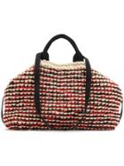 Muun Knitted Tote Bag - Red