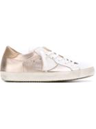 Philippe Model Logo Patch Sneakers, Women's, Size: 36, White, Leather/rubber