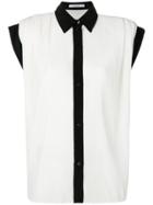 Givenchy Two-tone Button Shirt - White