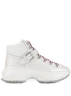 Hogan Buckled High-top Sneakers - White