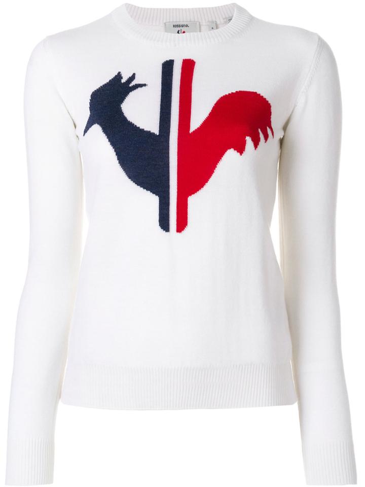 Rossignol 'w Alya Round Neck' Sweater - White