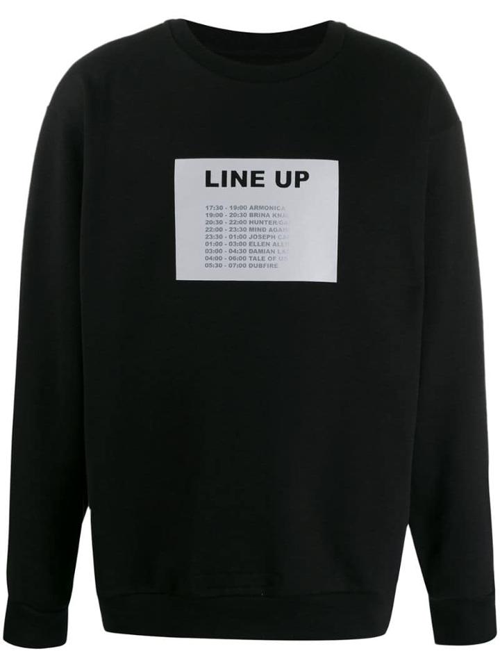 Bruno Bordese Line Up Sweatshirt - Black