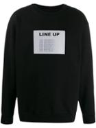 Bruno Bordese Line Up Sweatshirt - Black