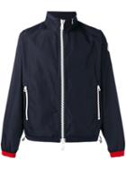 Moncler Bomber Jacket, Men's, Size: 2, Blue, Polyester/polyamide