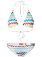 Missoni Mare Wavy Stripes Bikini - Multicolour