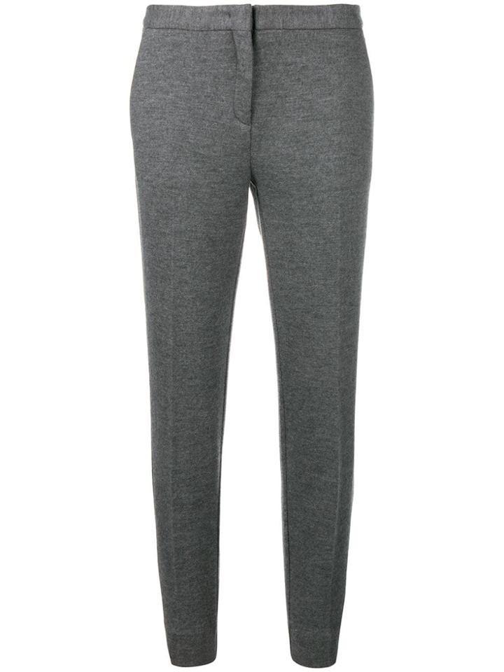 Fabiana Filippi Creased Tapered Trousers - Grey