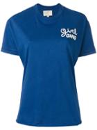 Sandrine Rose - Chest Patch T-shirt - Women - Cotton - S, Blue, Cotton