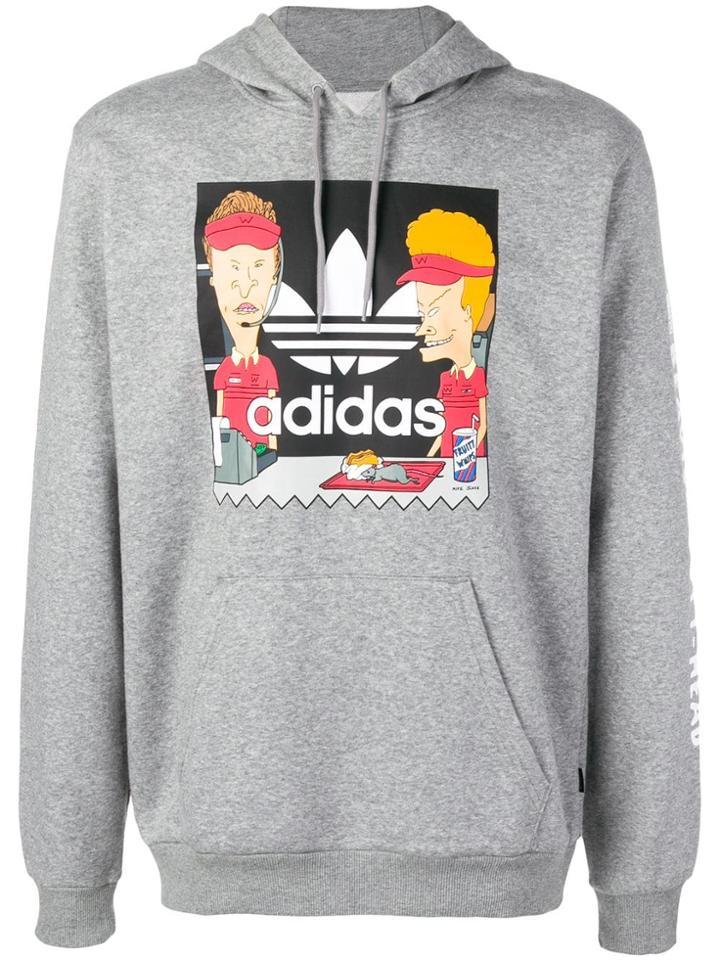 Adidas Beavis Hoodie - Grey