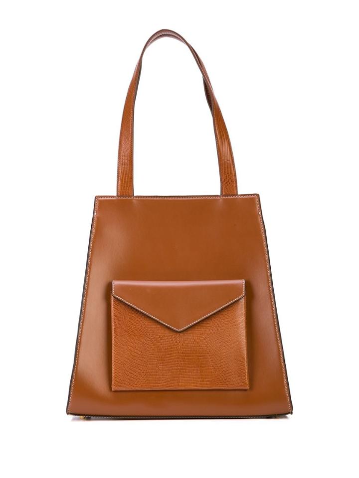 Staud Staud 079149tan Tan Natural (veg)->cotton - Brown
