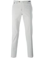 Pt01 Slim Chino Trousers, Men's, Size: 48, Nude/neutrals, Cotton/spandex/elastane