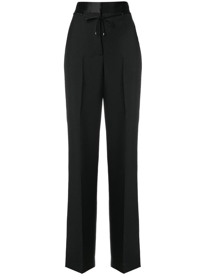 Bottega Veneta High Wasited Suit Trousers - Black