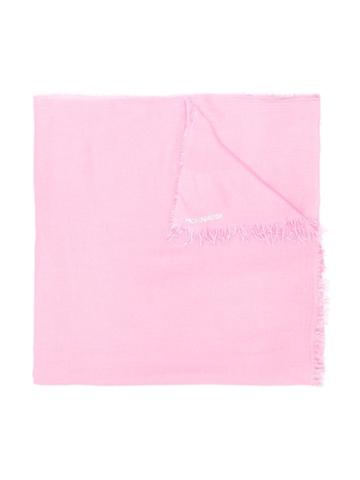 Monnalisa Fringed Scarf - Pink