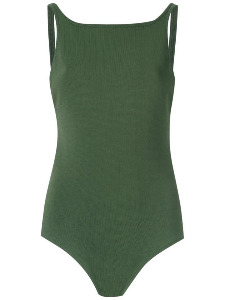 Egrey - Spaghetti Strap Bodysuit - Women - Viscose - P, Green, Viscose