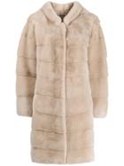 Manzoni 24 Layered Panels Coat - Neutrals