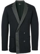 Kolor Jersey Double Breasted Blazer - Blue
