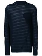 Sacai Loose Fit Sweater - Blue