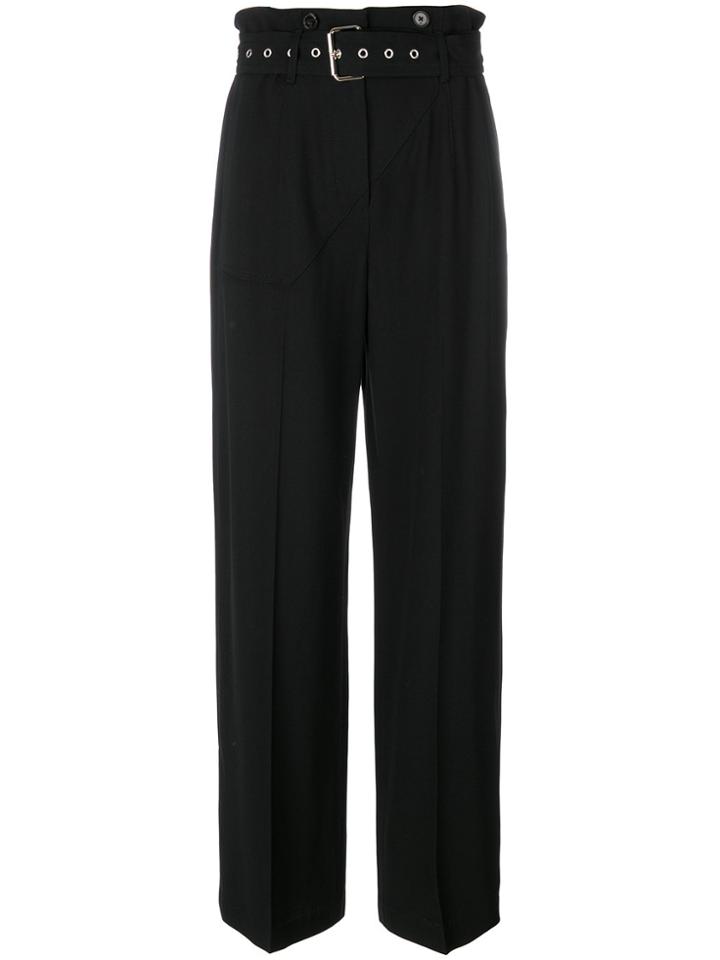 3.1 Phillip Lim Flared Tailored Trousers - Black