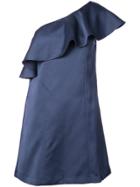 Zac Zac Posen Julia Ruffle Dress - Blue
