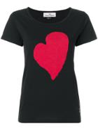 Vivienne Westwood Heart Print T-shirt - Black