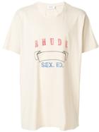 Rhude Printed T-shirt - Nude & Neutrals