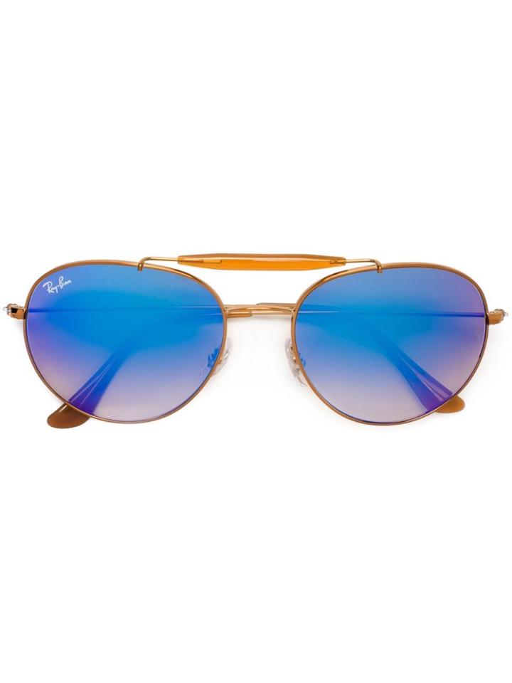 Ray-ban - Aviator Sunglasses - Unisex - Acetate/metal (other) - One Size, Pink/purple, Acetate/metal (other)