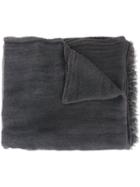 Faliero Sarti Frayed Edge Scarf, Women's, Brown, Modal/silk