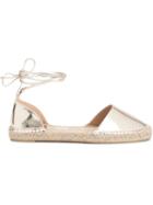 Frances Valentine 'jane' Metallic Espadrilles