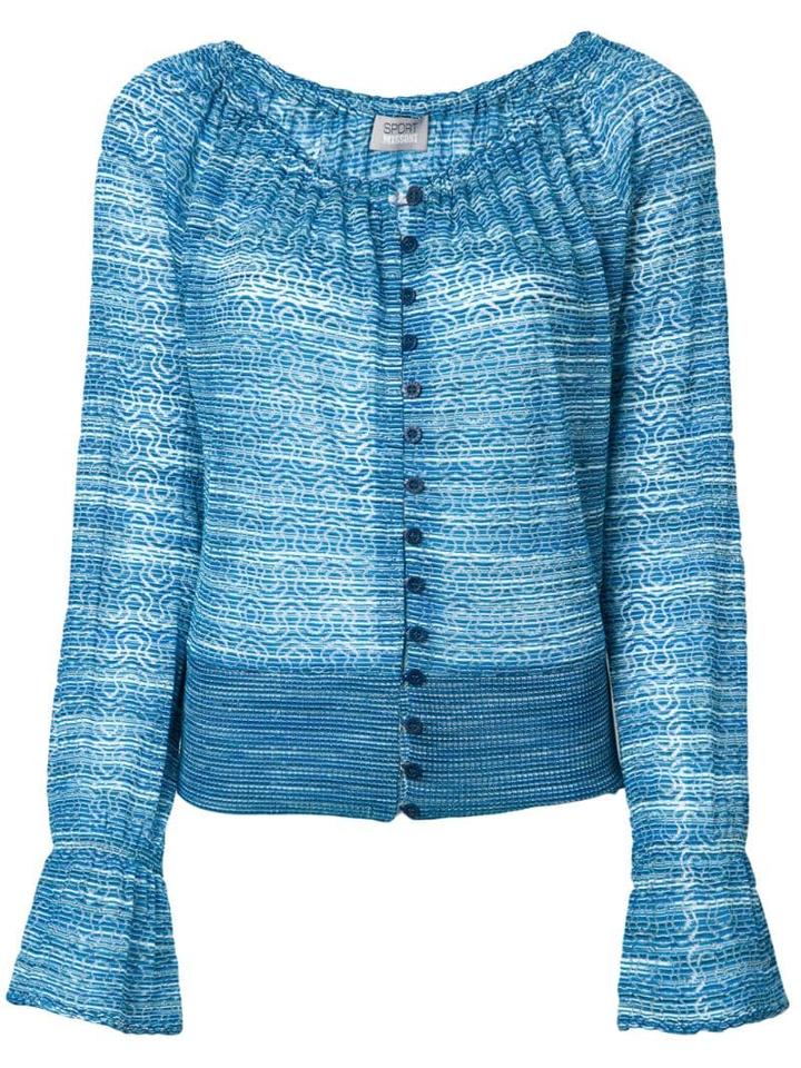 Missoni Pre-owned Printed Cardigan - Blue