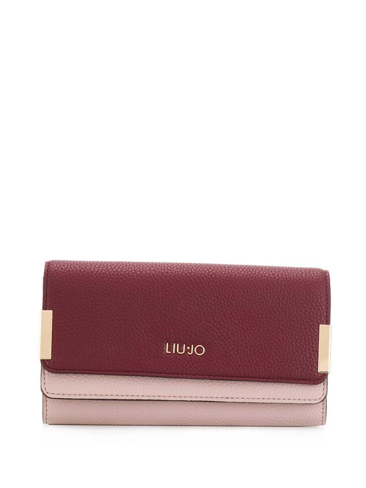 Liu Jo Logo Plaque Wallet - Pink