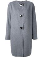 Ermanno Scervino Button Down Oversized Coat