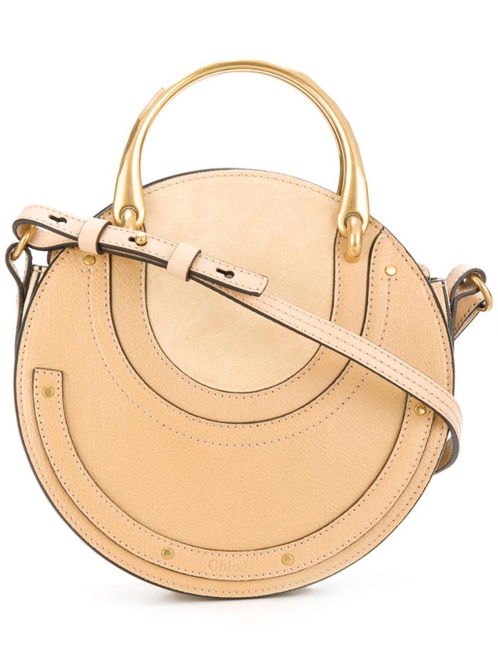 Chloé Small Pixie Shoulder Bag - Nude & Neutrals