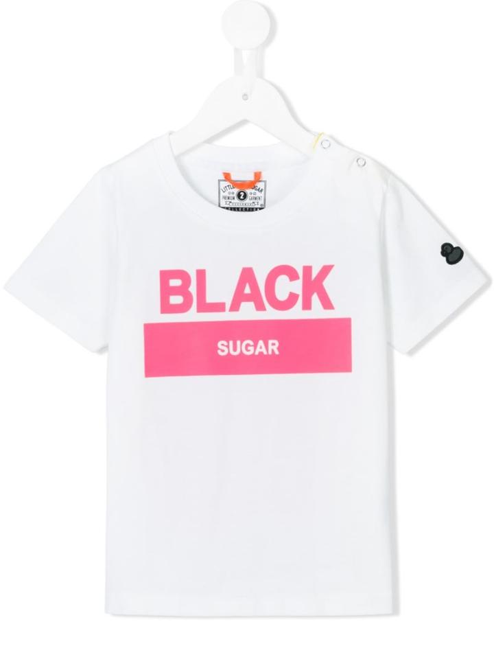 Sugarman Kids Black Sugar Print T-shirt, Boy's, Size: 7 Yrs, White