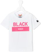 Sugarman Kids Black Sugar Print T-shirt, Boy's, Size: 7 Yrs, White